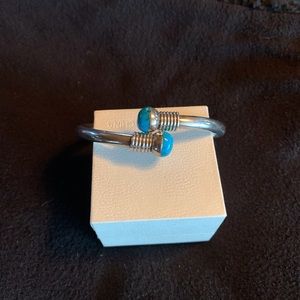Sterling and turquoise bracelet